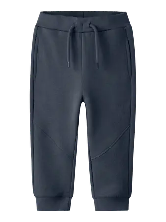 Pantaloni Jogger In Felpa Da Bambino Blu