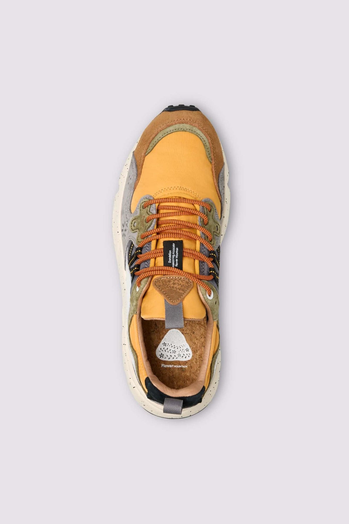 Sneakers Da Uomo Yamano 3 Warm Brown Mustard