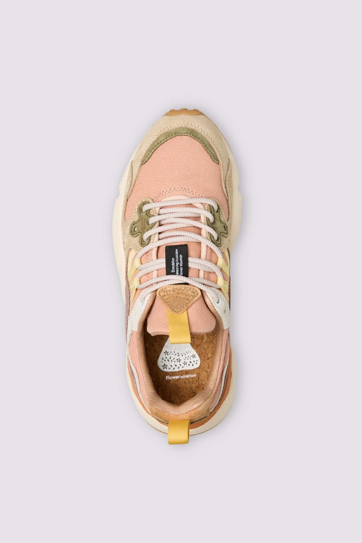 Sneakers Da Donna Yamano 3 Light Brown Rose