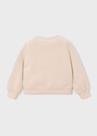 Pullover Applicazioni Panna