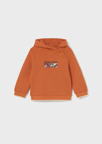 Pullover Con Cappuccio Zucca