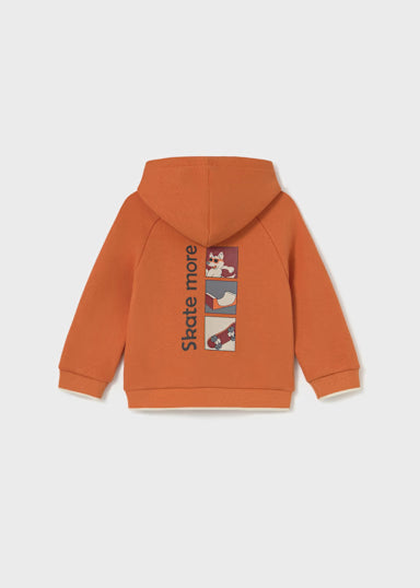 Pullover Con Cappuccio Zucca