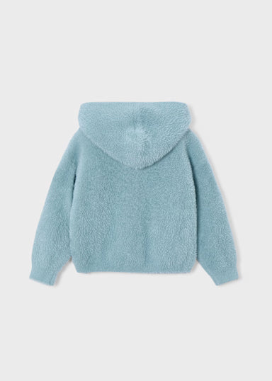 Felpa Tricot Con Pelliccia Lago