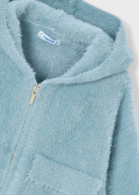 Felpa Tricot Con Pelliccia Lago