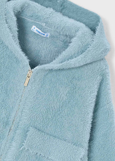 Felpa Tricot Con Pelliccia Lago