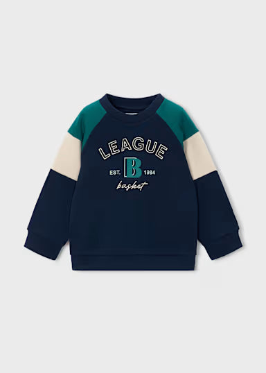 Felpa Giro League Blu