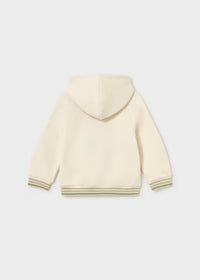 Pullover Con Cappuccio Dino Panna