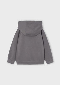 Felpa Print Relieve Grigio