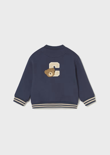 Felpa Senza Cappuccio Azzurro