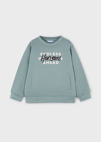 Pullover Ricamato Ghiaccio