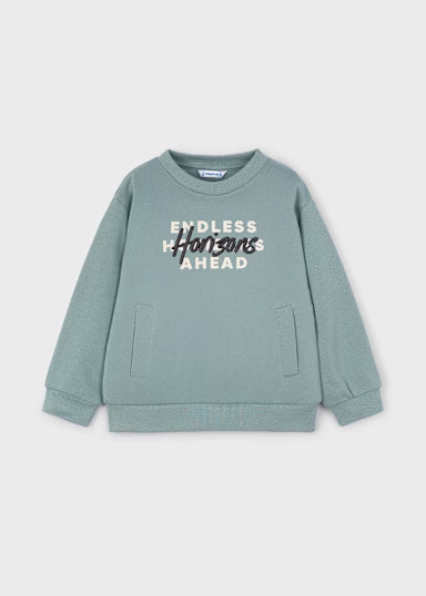 Pullover Ricamato Ghiaccio