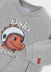Felpa Dino Grigio