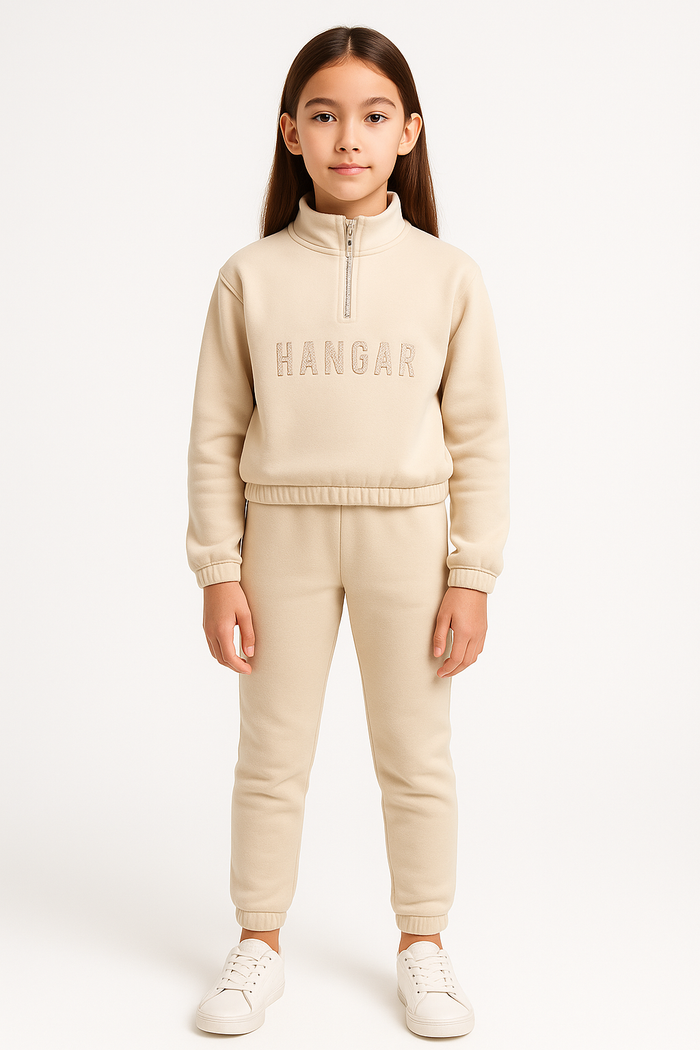 Completo Pantalone E Felpa Burro