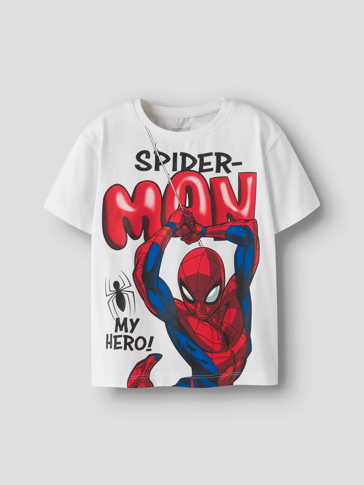 T-Shirt Bambino Bianca Spider-Man