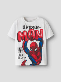 T-Shirt Bambino Bianca Spider-Man