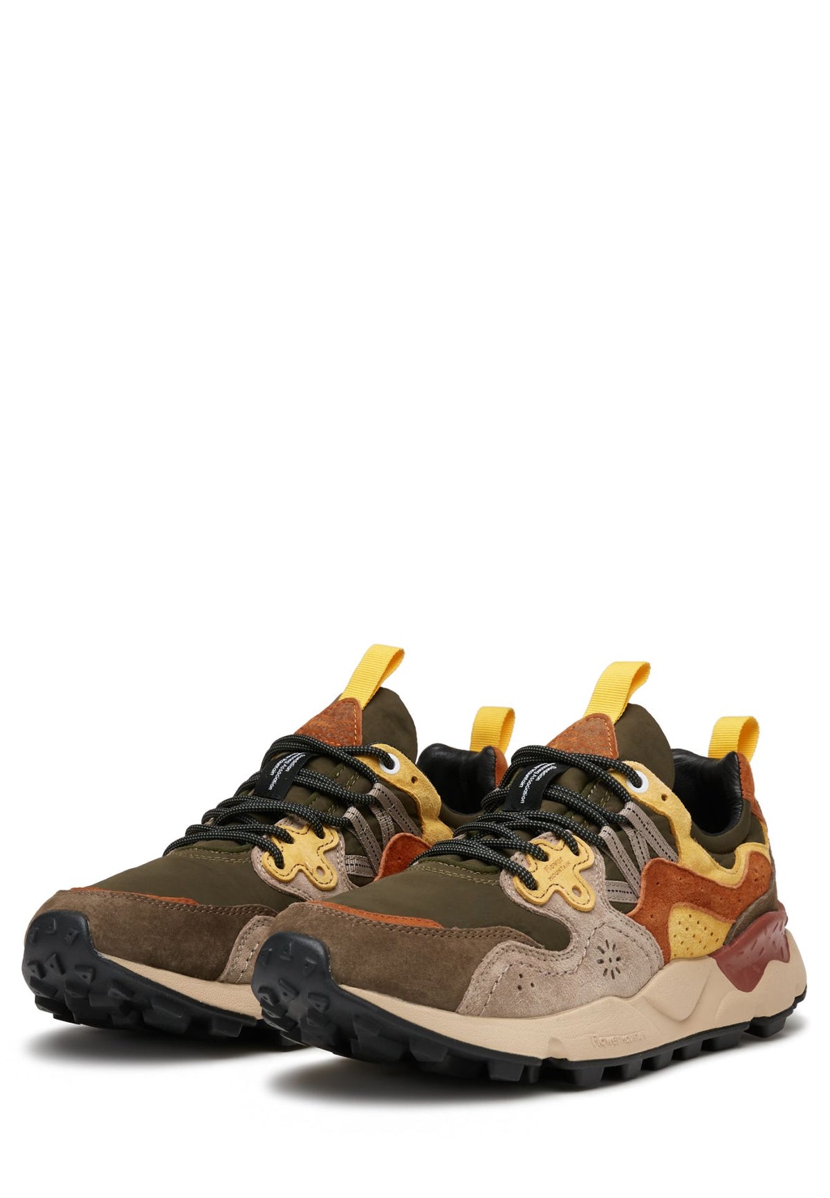 Sneakers Yamano 3 Man Grey Yellow