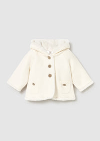 Cardigan Pompon Crema