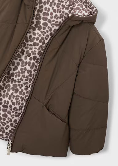 Giaccone Reversibile Castagna