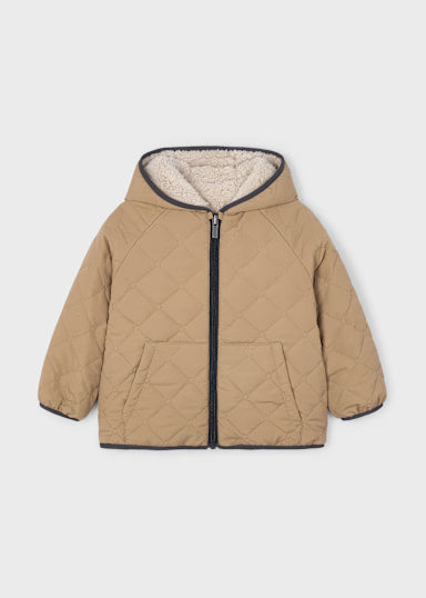 Giaccone Reversibile Pellicci Caramello