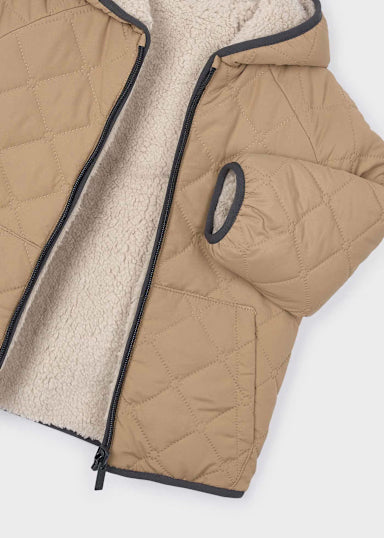 Giaccone Reversibile Pellicci Caramello