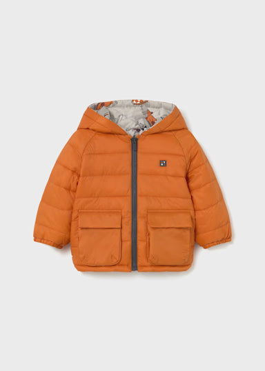 Giaccone Soft Reversibile Zucca