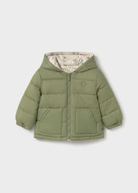 Giaccone Soft Reversibile Panna Verde