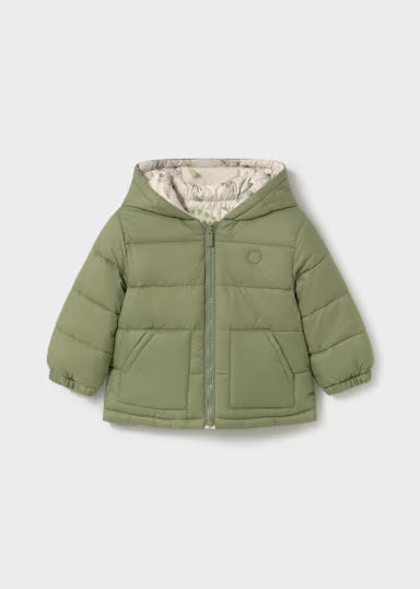 Giaccone Soft Reversibile Panna Verde
