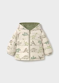 Giaccone Soft Reversibile Panna Verde
