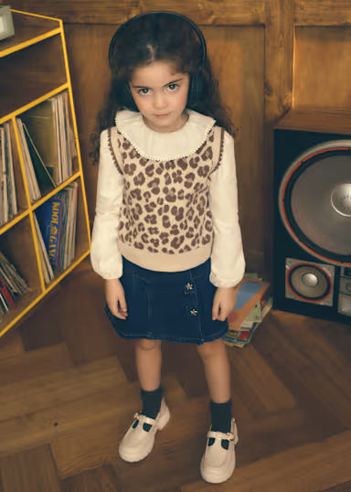 Gilet Tricot Castagna