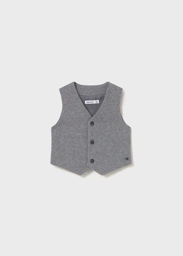 Gilet Elegante Comfort Nebbia