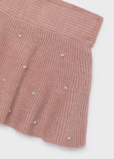 Gonna Tricot Perle Quarzo