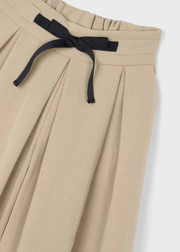 Gonna Pantalone Midi Legno