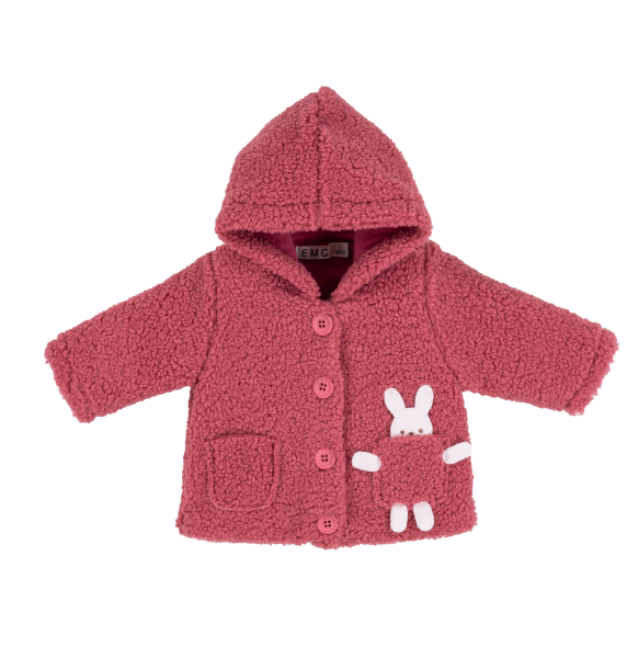 Cappotto Orsetto Ciclamino
