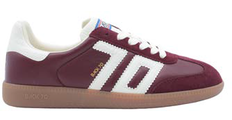 Sneakers Cloud Nappa Sponge Wine Suede