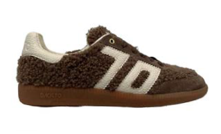 Sneakers Teddy Suede Castagno