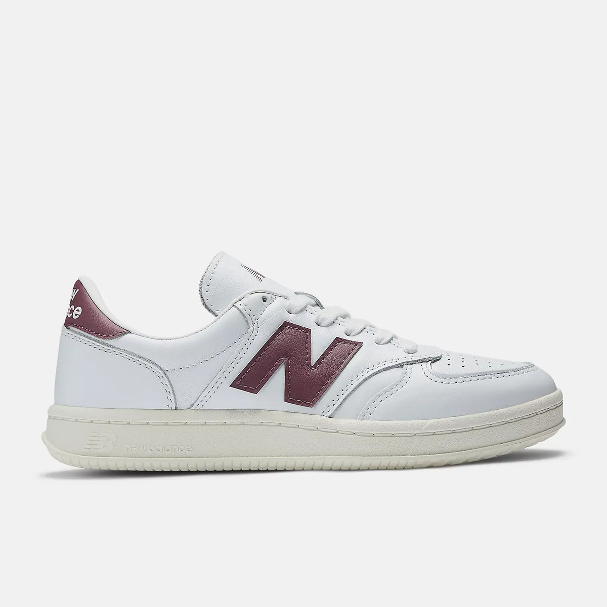 Sneaker 500 Bianca Bordo
