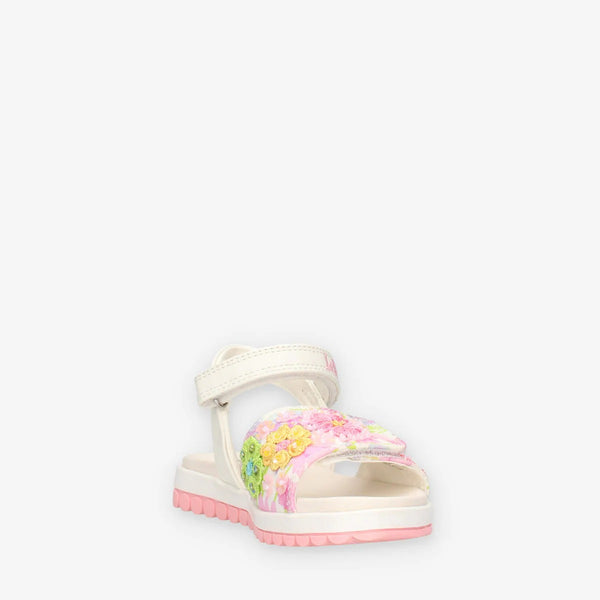 Sandalo Eloise Fantasia Bianco Floreal