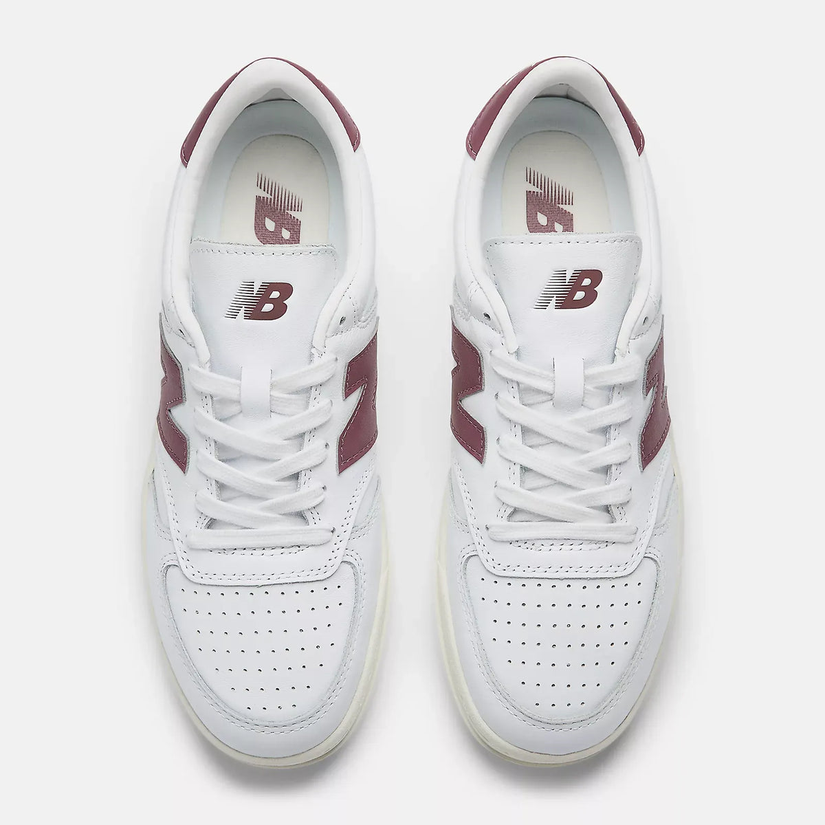 Sneaker 500 Bianca Bordo