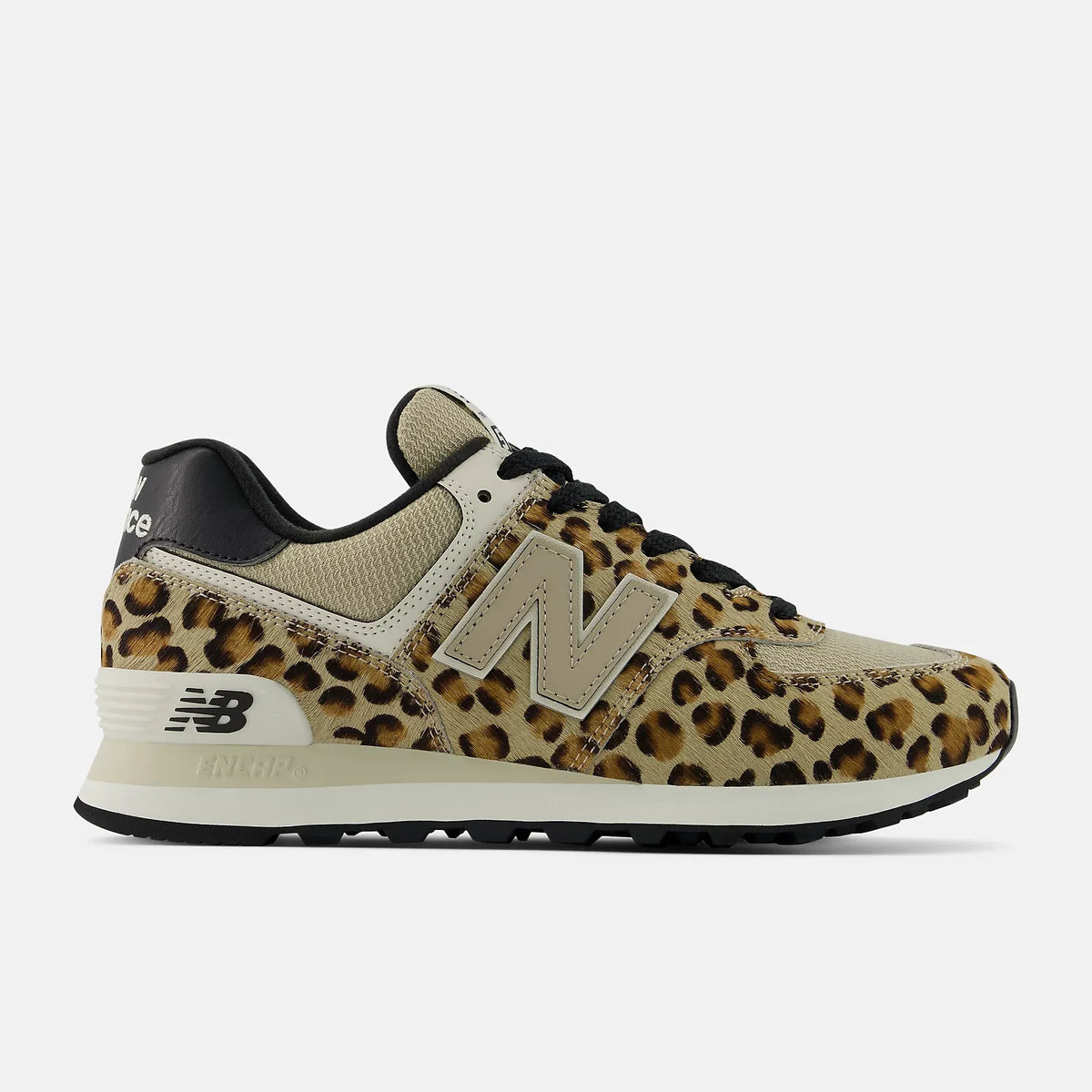 Scarpa Lifestyle Donna 574 Animalier Marrone