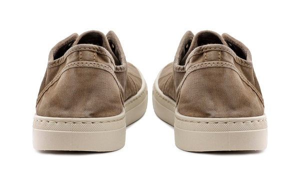 Scarpa Da Uomo In Cotone Organico Beige
