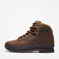Timberland Euro Hiker Mid Lace-Up Boot In Pelle Brown