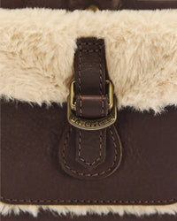 Bag Dark Brown Natural Grizzly Milo Fur