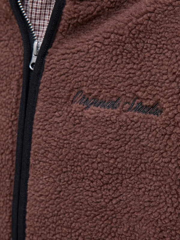 Giacca Orsetto Deep Mahogany