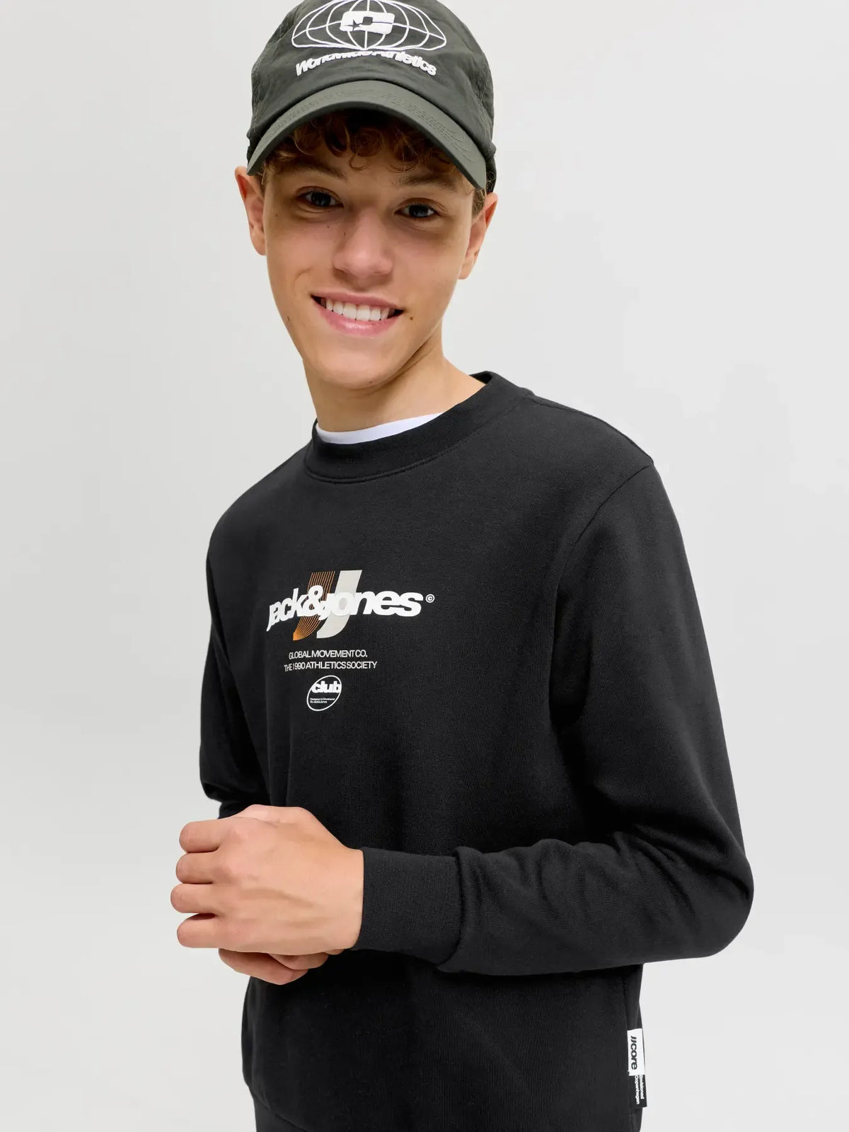 Felpa Girocollo Black