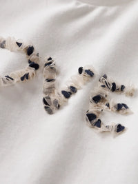T-Shirt Manica Lunga Bambina Cloud Dancer