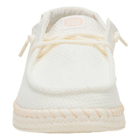 Scarpa Da Donna Wendy Espadrille Woven White