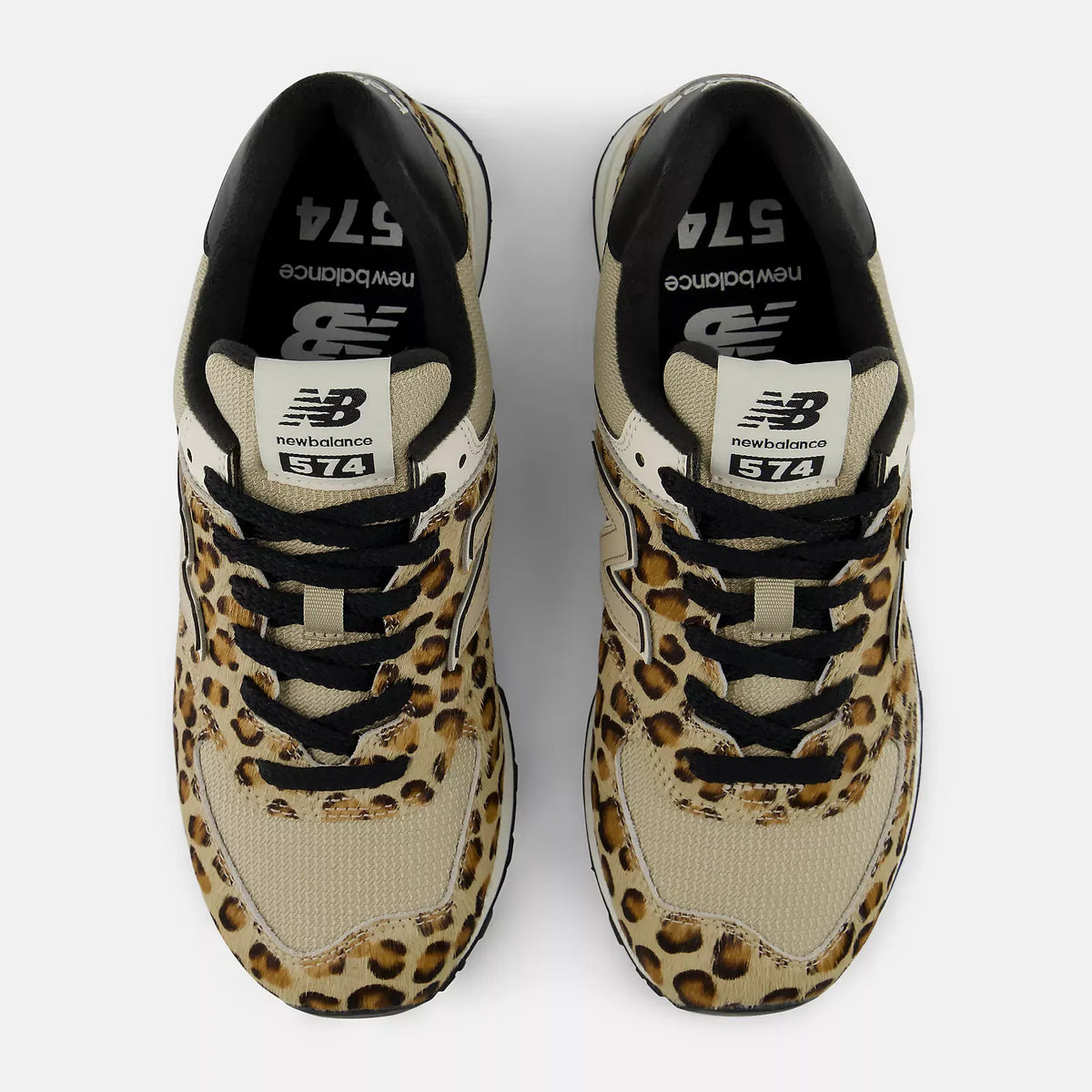 Scarpa Lifestyle Donna 574 Animalier Marrone
