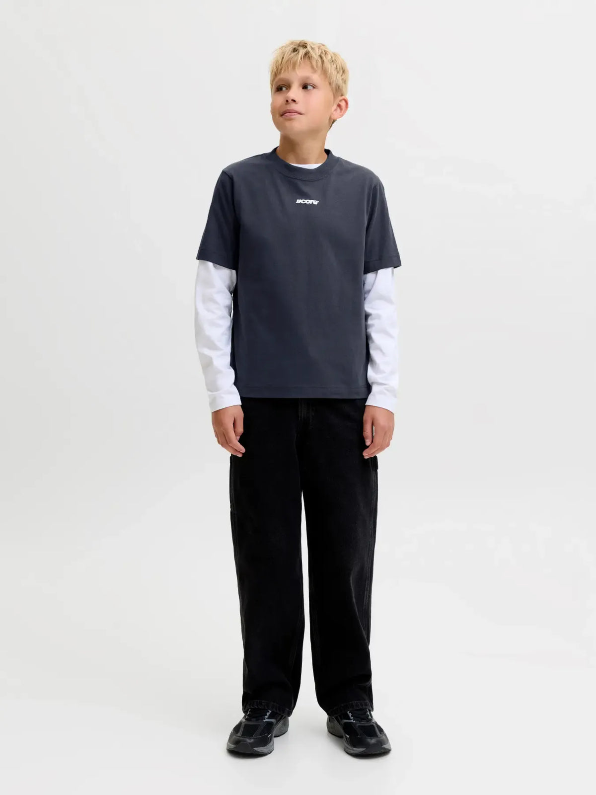T-Shirt Girocollo Blu