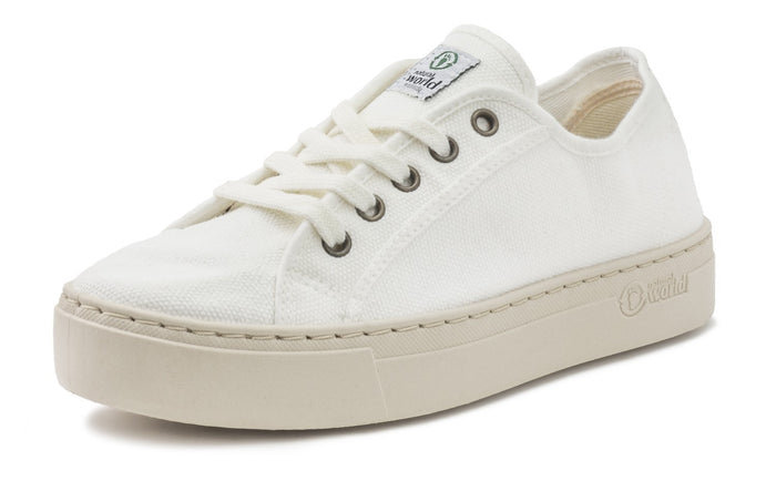 Scarpa Donna In Cotone Organico Bianco
