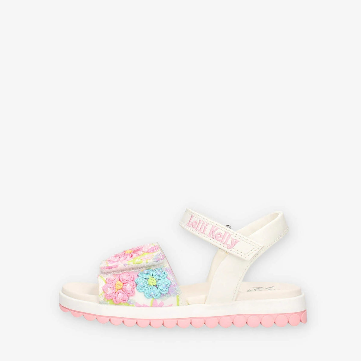 Sandalo Eloise Fantasia Bianco Floreal